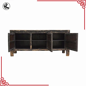 recycle wood dry painting chinese antique furniture