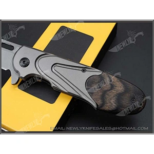 Custom Logo Folding Knife Tactical Quick Opening Pocket Knife