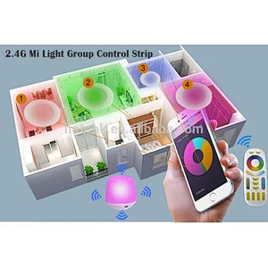 Mi.light 2.4G Wireless 6W 12W RGBWW RGB+CCT Dimmable LED Downlight
