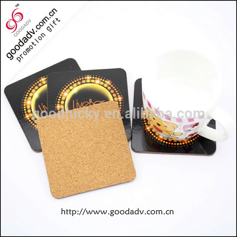 2015 Best selling promotion gift souvenir wooden drink coaster