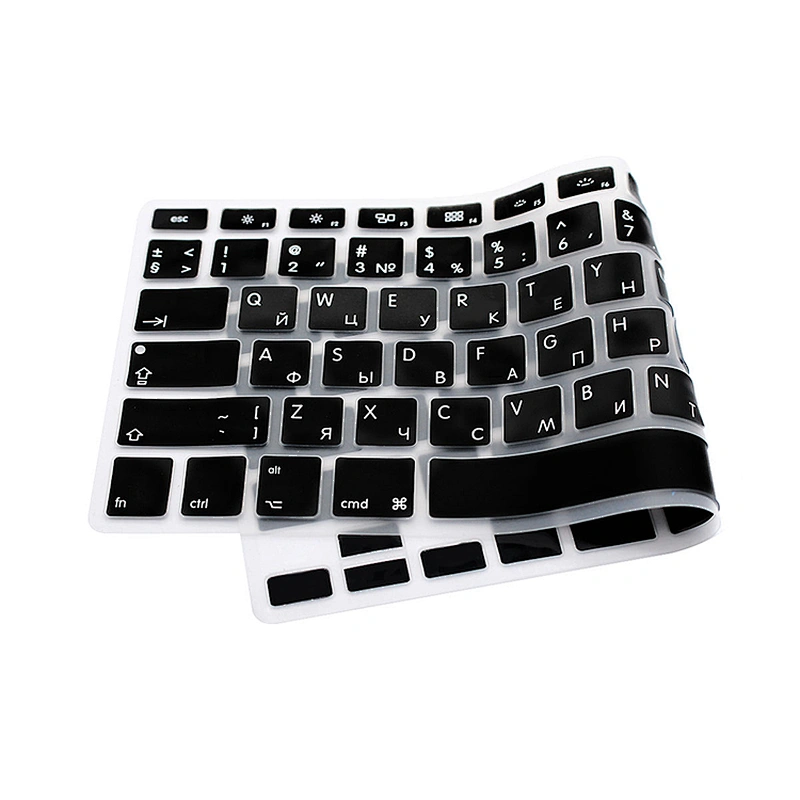 Russian languages custom laptop keyboard skin Keyboard Protector film For Macbook Pro Air Retina 13