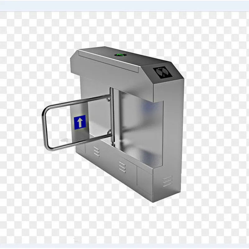 Half Height Turnstile Gate Rfid Card Reader Security Turnstile Gate