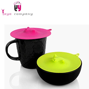 Kitchen Cooking Tool 3sizes Stackable Piggy Silicone Steamer For Cover Cup Bowl