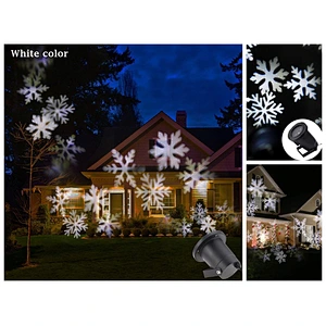Outdoor led lawn light Waterproof Holiday Lighting Garden Christmas Snowflake projector