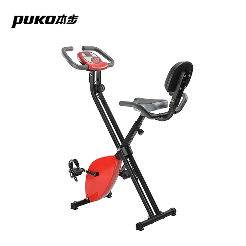 High quality folding exercise bike pedal strap backrest
