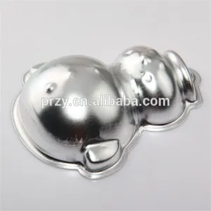 P240 PRZY High quality mini snowman aluminium cake pan