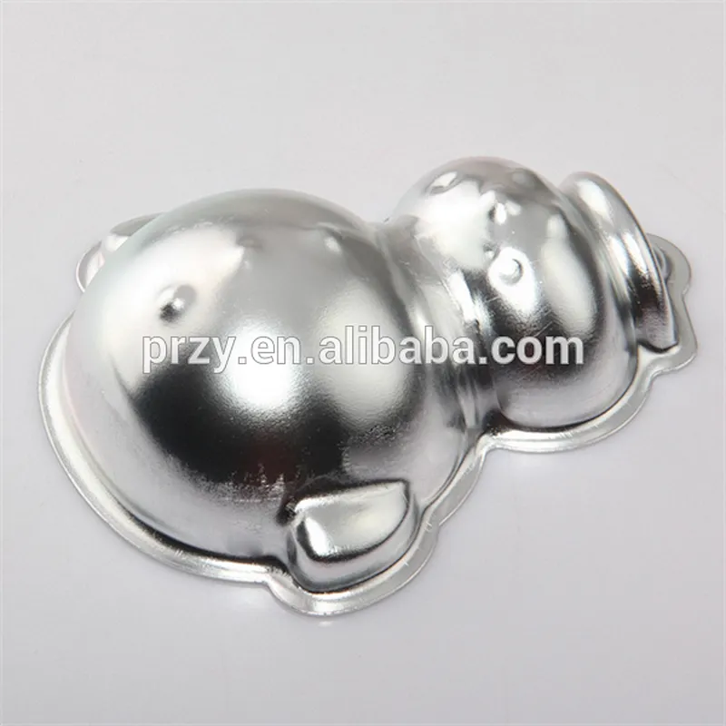 P240 PRZY High quality mini snowman aluminium cake pan