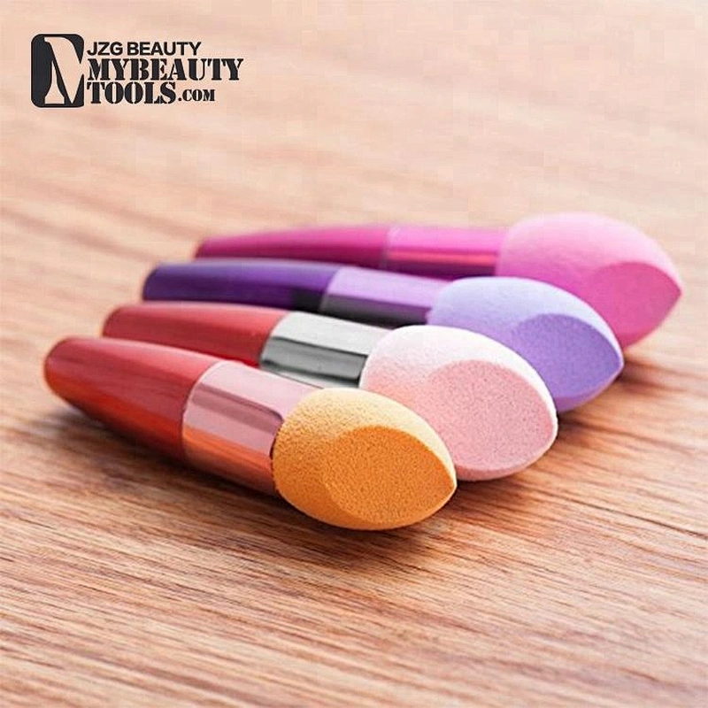 Beauty Wholesale liquid glitter makeup foundation palette blending brush stick packaging sponge