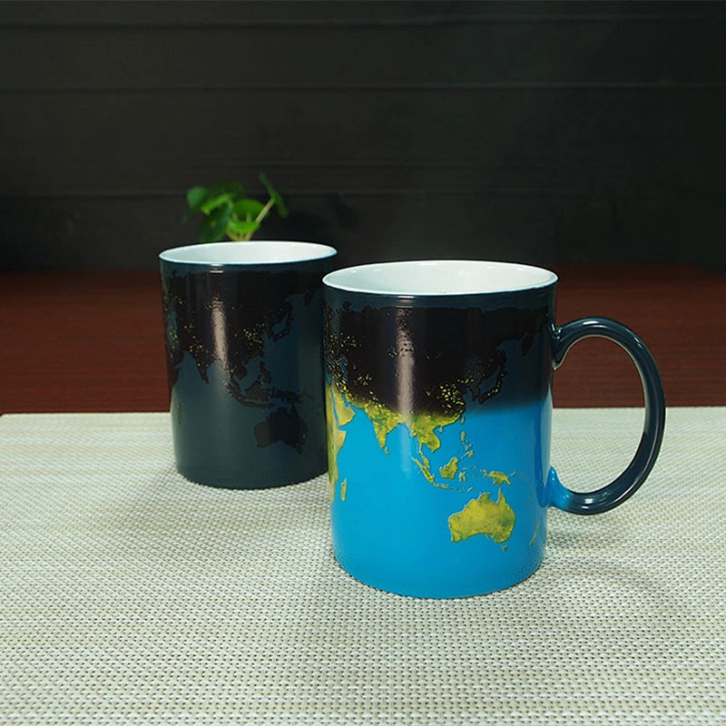 Magical technology full color-changing pattern customized pattern mug