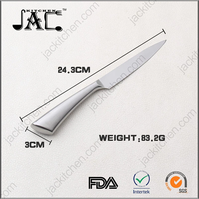Hot Selling Full Stainless Steel 5 Inch Utility Knife