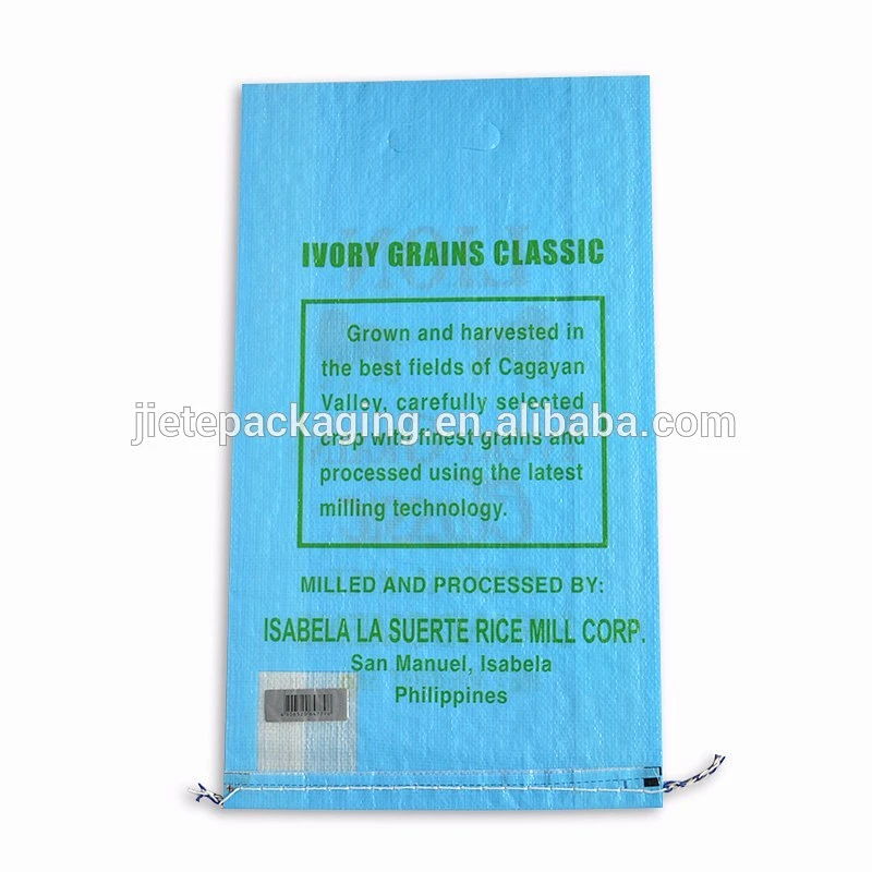 Video, China high quality polypropylene foodstuff 50kg 25kg 5kg pp woven rice, coffee packing bag
