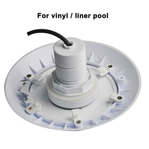 12w rgb color changing led underwater waterfall pool light for vinyl liner fiberglass swimming pool