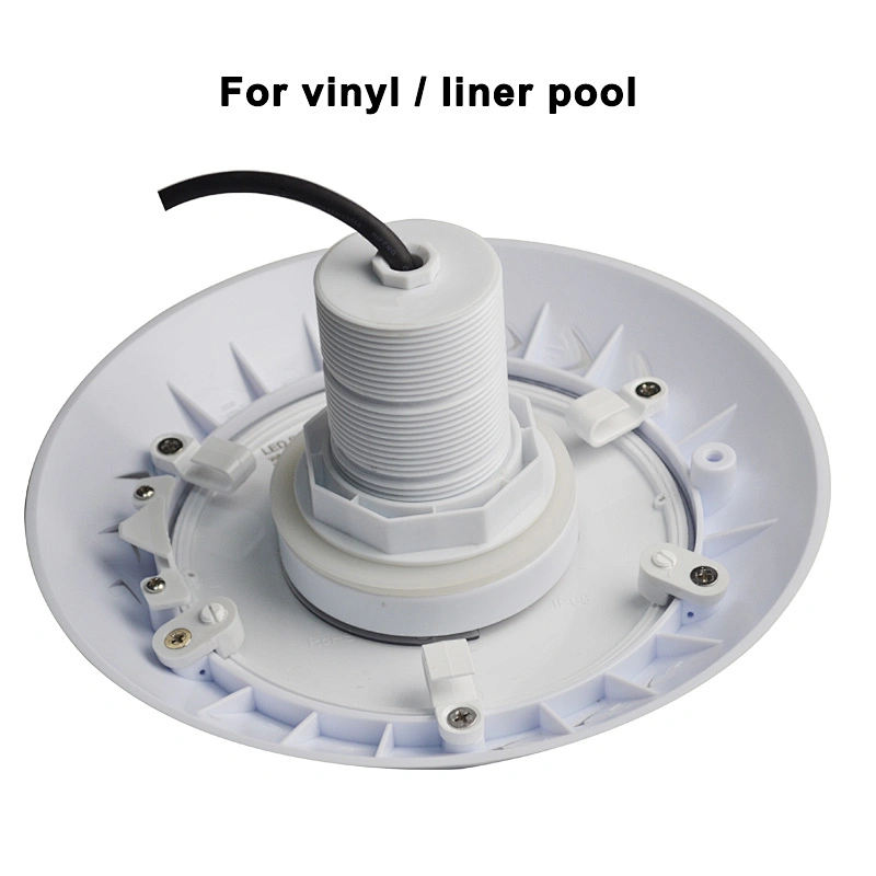 12w rgb color changing led underwater waterfall pool light for vinyl liner fiberglass swimming pool