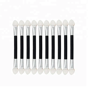 Double-end Eyeshadow Eyebrow Sponge Brush Applicator