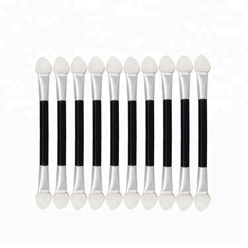 Double-end Eyeshadow Eyebrow Sponge Brush Applicator