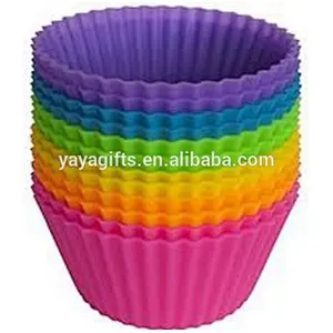 silicone cupcake mold for baking cake