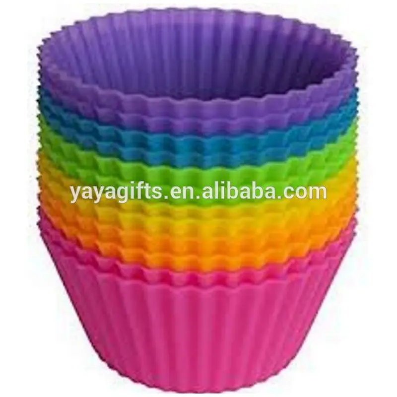 silicone cupcake mold for baking cake