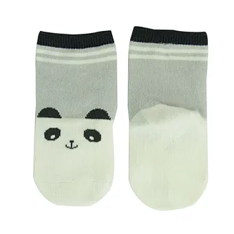 High Quality Cotton Jacquard Panda Animal Pattern Children Tube Socks