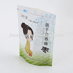 Customized PE laminated food, snack, date packaging bag