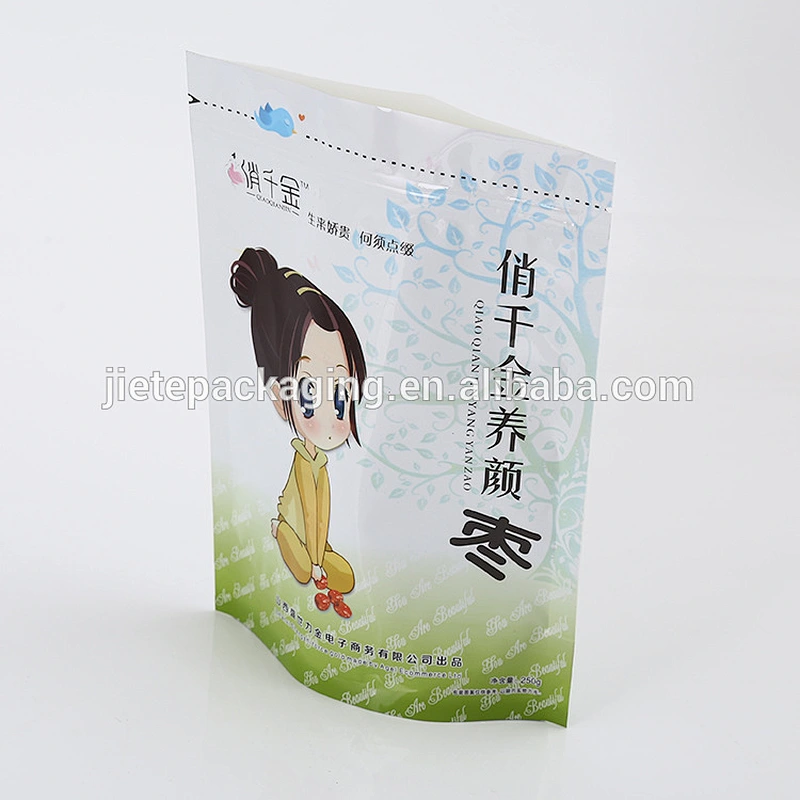 Customized PE laminated food, snack, date packaging bag