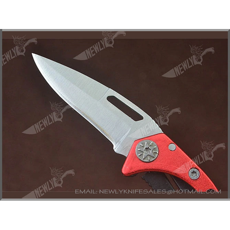 420 Stainless Steel Survival Tactical Knife Folding With Alloy Handle