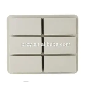 Custom make all kinds of handmade soap mold DIY soap mold 6 square square brick company commander silicone cake mould Custo