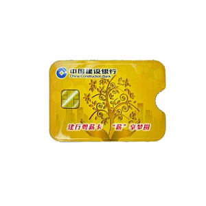 Custom wholesale PE bags for bank cards, bus cards and meal cards
