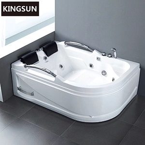 K-8852(L/R) 2 Person Acrylic Jetted Whirlpool Bathtub Indoor Hot Tubs Sale