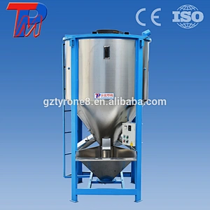 Plastic vertical  mixer with drying blower Tyrone plastic hopper mixing stirrer made in China