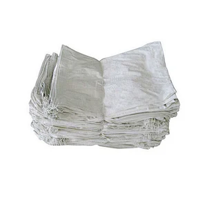 White green pp woven cement packaging bag with valve port