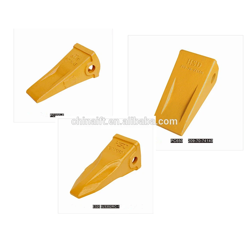PC120 bucket tooth dipper teeth 202-70-12130 for excavator for sale