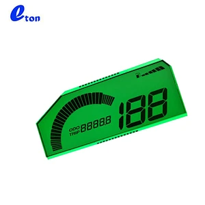 7 segment motorcycle speedometer htn lcd screen display