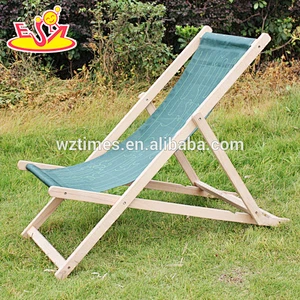 2018 Wholesale cheap wooden beach chairs for sale folding wooden beach chairs for sale best wooden beach chairs for sale W08G218