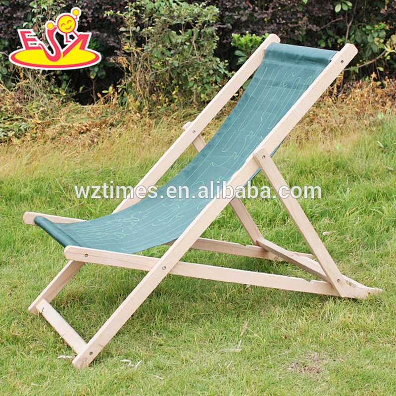 2018 Wholesale cheap wooden beach chairs for sale folding wooden beach chairs for sale best wooden beach chairs for sale W08G218