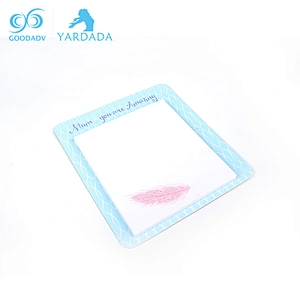 Wholesale Kitchen Rectangle Colorful Fridge Soft Magnet Notepad
