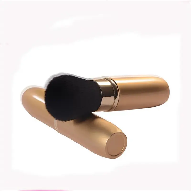 Wholesale makeup retractable brush professional private label blush powder make up brush