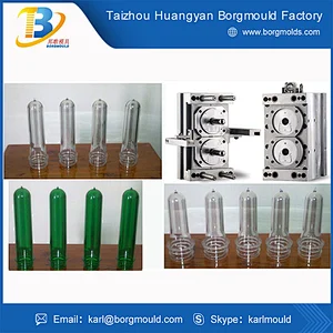 automatic pet plastic bottle preform injcrtion machine mould maker