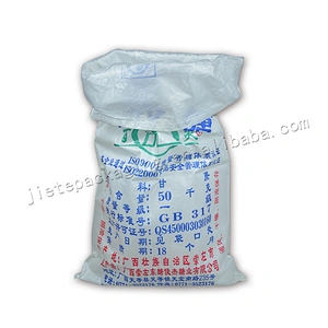 Top sale white virgin plastic pp woven sugar packing bag 50kg