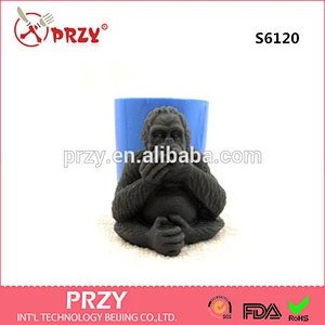 Gorilla - silicone mold for soap and candles making molds