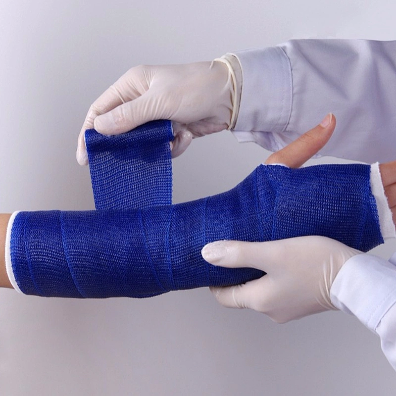 Plaster Treatment of Fractures Medical Orthopedic Fiberglass Cast Tape