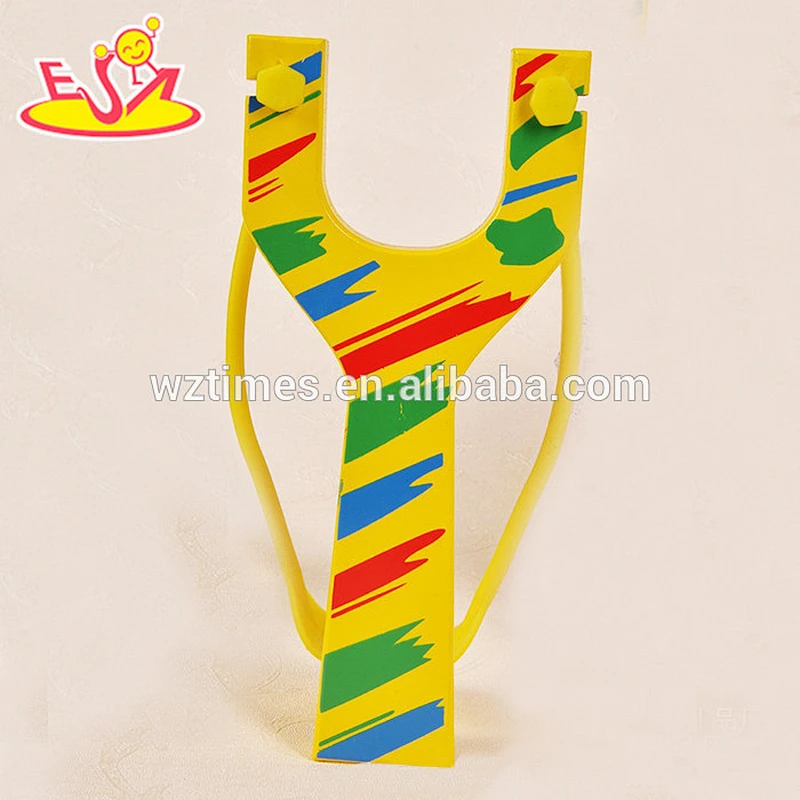 wholesale baby wooden toy slingshot new design kids wooden toy slingshot hottest wooden toy slingshot W01A058