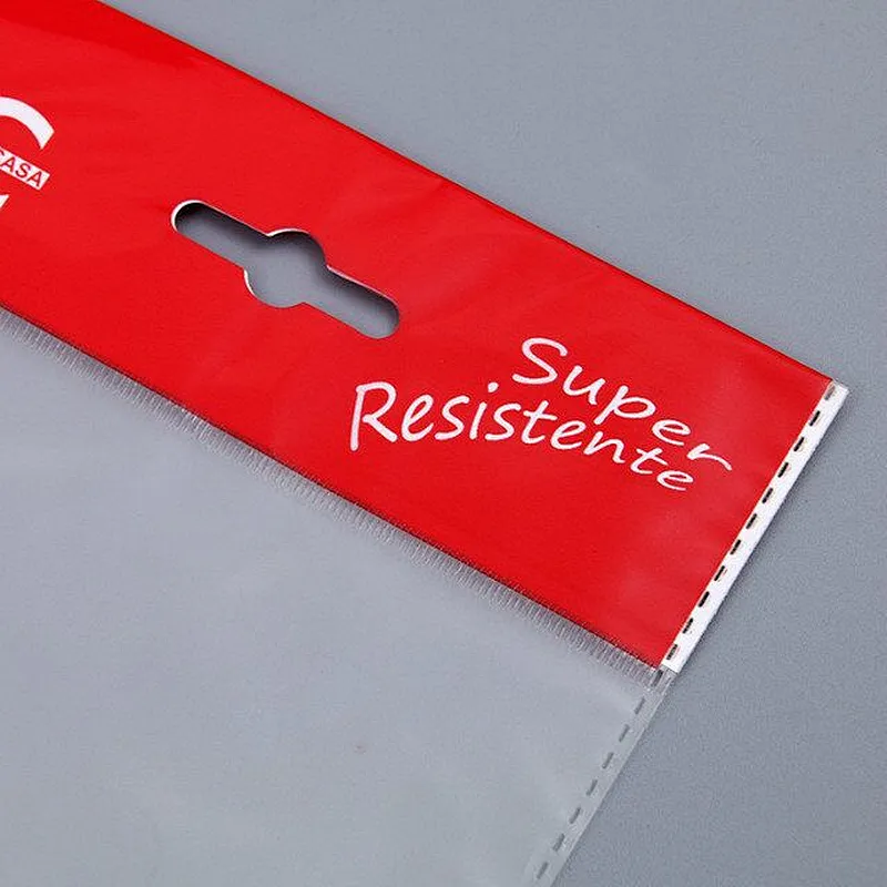 Custom wholesale multi-style PE transparent plastic bag