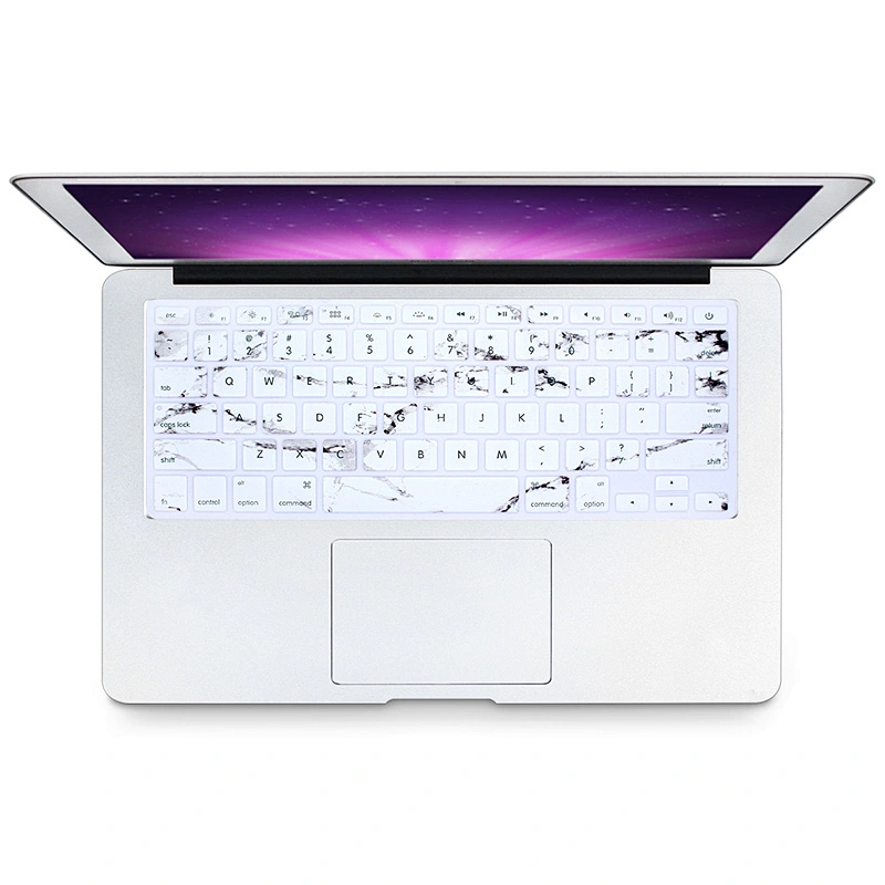 Marble Design laptop Silicone Keyboard cover custom keyboard skin for Macbook Pro 15 Retina English Version