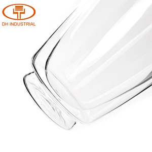 2018 Eco-Friendly 350ml double wall anti-heat glass tea mug with colorful silicone lid with good quality