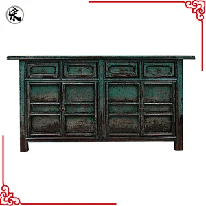 chinese recycled wood oriental furniture in living room