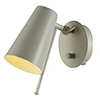 High quality hotel design decor metal bedside wall sconce reading lamp