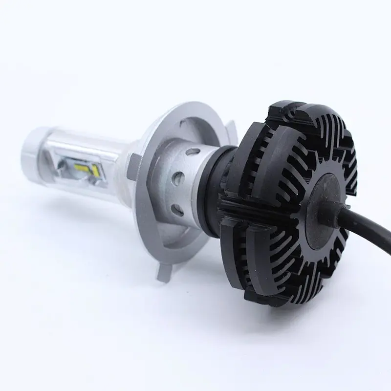 Fanless H7 H1 9005 H4 H13 50w 6000lm X3 Led Headlight Bulbs