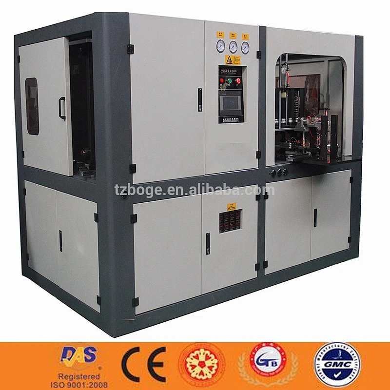 SEMI-AUTOMATIC PET water bottle blowing machine,2-cavity stretching blow molding machine.