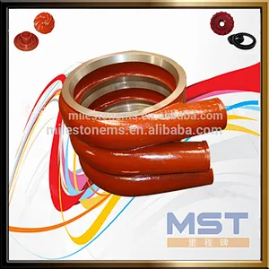 Coarse ore sand tailing slurry pump spares parts