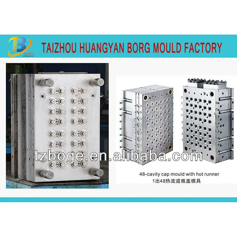 customized bottle cap plastic injection mold manufacturer